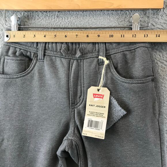 New Levis Knit Joggers  Boys‎ M(10-12) Stretch Sweatpants - Picture 5 of 12